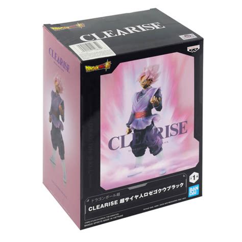 Boneco Banpresto Dragon Ball Super Goku Black Super Saiyajin Rose Clearise