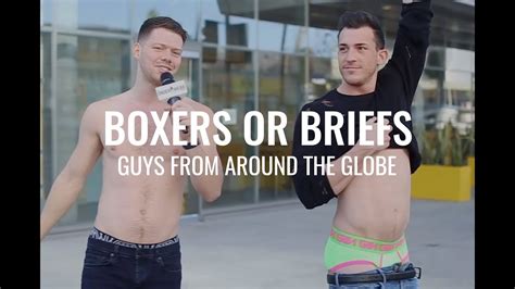 2018 Guys From Around The Globe Answer Boxers Or Briefs With