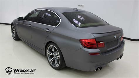 BMW M5 - Grey Matt wrap | WrapStyle