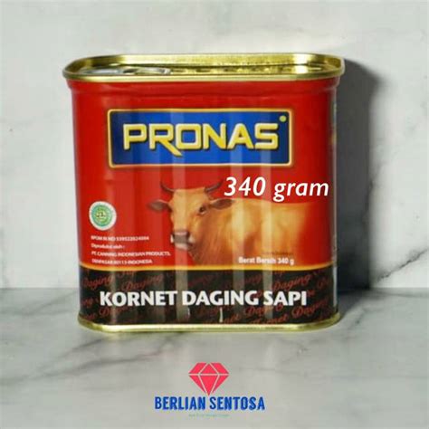 Jual Kornet Pronas Sapi 340 Gram Shopee Indonesia