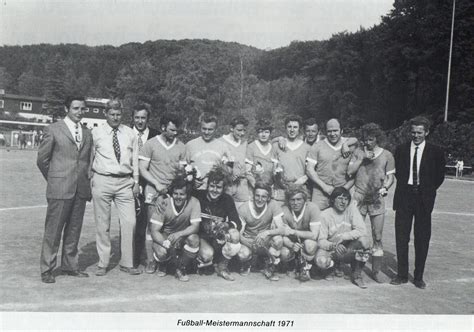 1 Senioren Mannschaft Saison 1970 1971 TSV Oerlinghausen Fußball