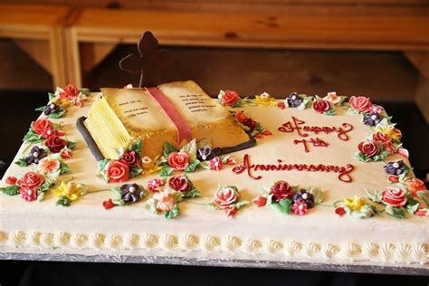 Pin On Church Anniversary Cake