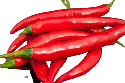 Red Chilli Pepper Mexican Gourmet Chili Cayenne Hot Closeup PNG Transparent Image And Clipart