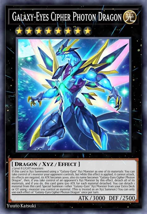 Galaxy Eyes Cipher Photon Dragon Custom By Kibo 011 On Deviantart In