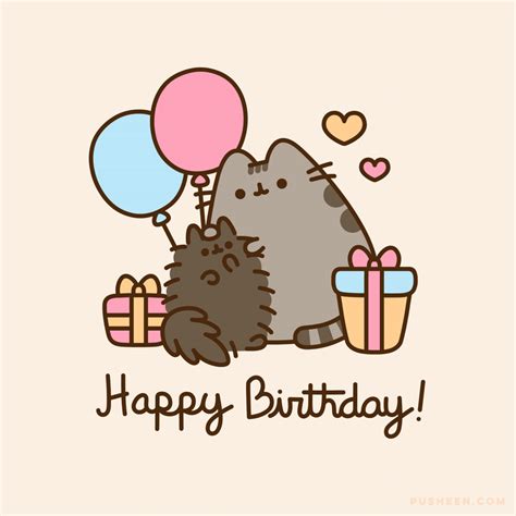 Pusheen : Happy Birthday, Pip!