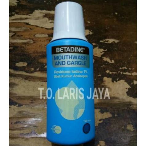 Jual BETADINE KUMUR 190 ML Obat Kumur Antiseptik Shopee Indonesia