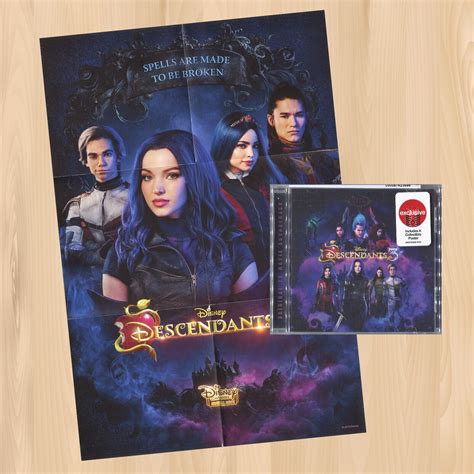 Poster Disney Descendants 3 Original Tv Movie Soundtrack Exclusive