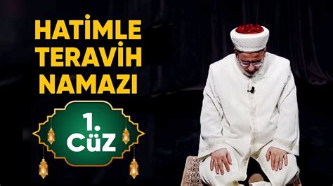 Hatimle Teravih Namazı 1 CÜZ Uygulamalı video teravihnamazı