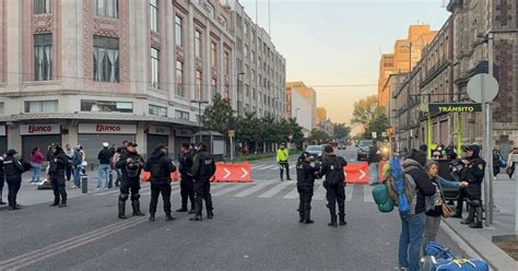 Bloqueos CDMX hoy: Calles y avenidas cerradas por megamarcha este