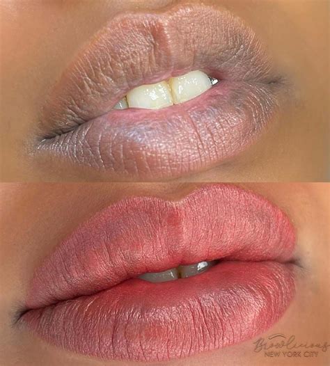 Which Style Gives The Most Natural Lip Blushing Results Blush For