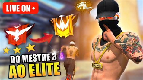 Free Fire Ao Vivo Mestre Rumo Ao Elite Jogando Inscritos