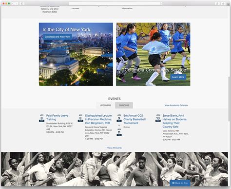 Launching New University Homepage | Columbia News