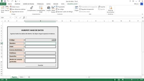 Cómo Crear Una Base De Datos En Excel Paso A Paso Con Ejemplo