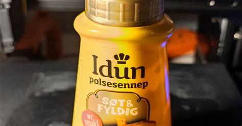 St Lokk Til Idun Ketchup Miniflaske Standing Lid For Idun Ketchup