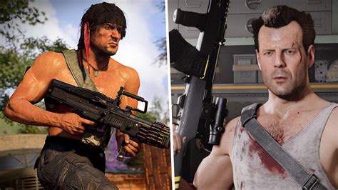 Call Of Duty Así Puedes Conseguir Los Aspectos De Rambo Y John Mcclane