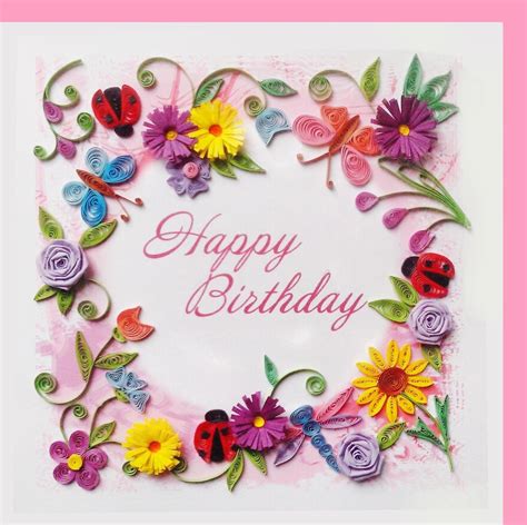 Happy Birthday - Quilling card – CHURI