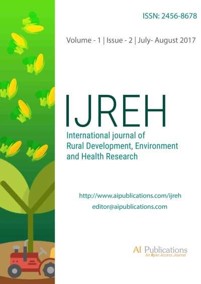 Rural Development Journal Environment Journal Health Research Journal