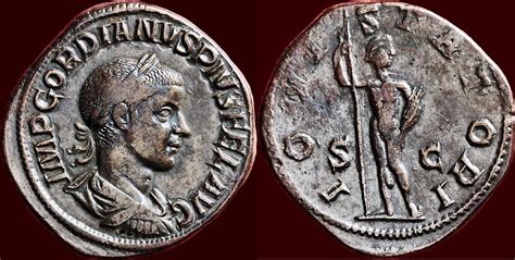 Roman Empire 241 243 GORDIANUS GORDIAN III 238 244 AE Sestertius