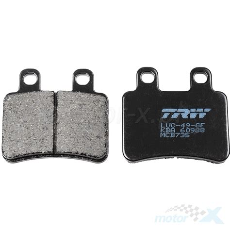 Brake Pads Organic KH350 TRW Lucas MCB735 Motor X