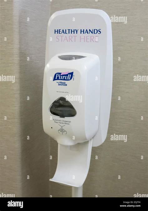 Purell Public Hand Sanitizer, USA Stock Photo - Alamy