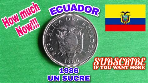 45 1986 UN SUCRE ECUADOR JimVil Channel YouTube