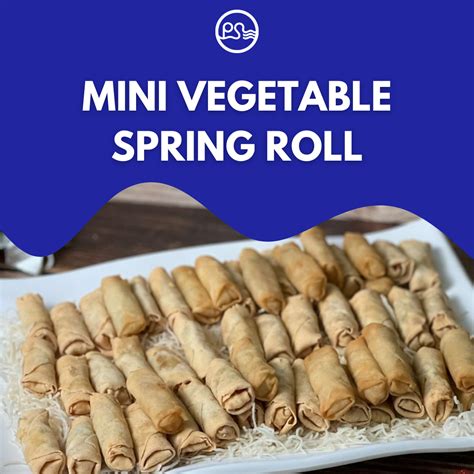 Mini Vegetable Spring Roll 300g 20pcs Makanmate