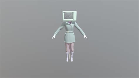 Tvwoman 3d Model By Cradle Of The Cube Observerterminator