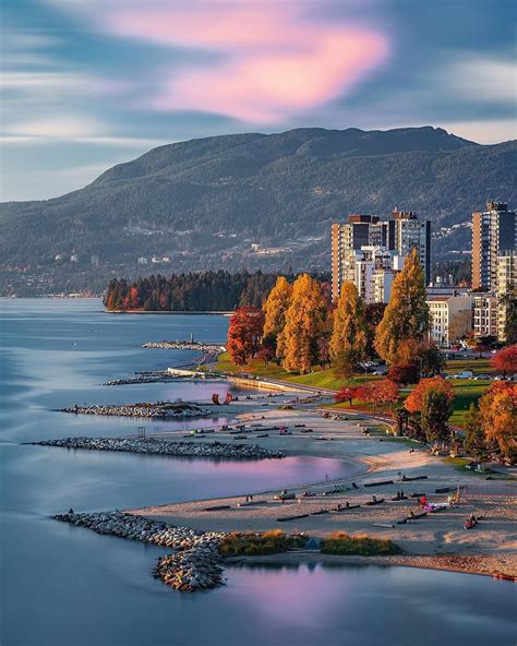 Vancouver 🇨🇦 On Instagram Sunset Beach 🔥🔥 Vancouver Photo