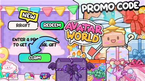 NEW 7 PROMO CODE FOR ALL PLAYER PREMIUM ITEMS IN AVATAR WORLD