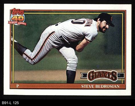 Topps Steve Bedrosian