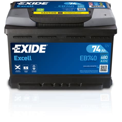 Baterie Auto Exide Excell Ah Eb