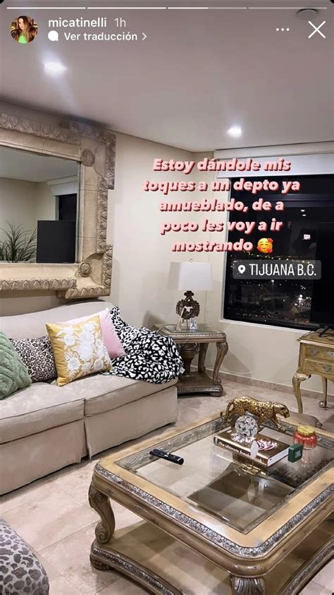 Estampados Flores Y Objetos De Diseño Mica Tinelli Mostró Cómo Redecoró Su Nueva Casa Con