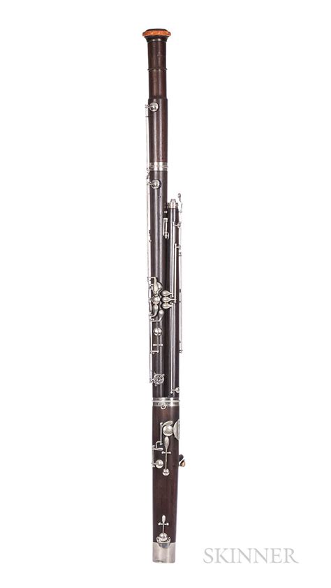 Sold At Auction Bassoon Oscar Adler And Co Markneukirchen C 1900