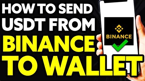 How To Send Usdt From Binance To Another Wallet Easy Youtube