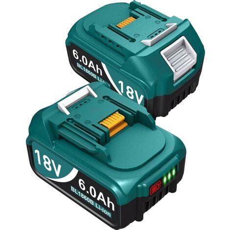 Libater V Ah Li Ion Batterie De Remplacement Pour Makita V