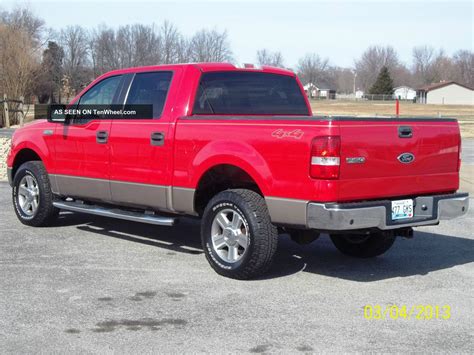 2005 Ford F 150 Xlt Crew Cab Pickup 4 Door 5 4l 4x4 Engine Under