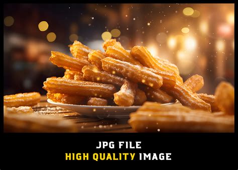 Delicious Churros Background Graphic By Wodexz · Creative Fabrica