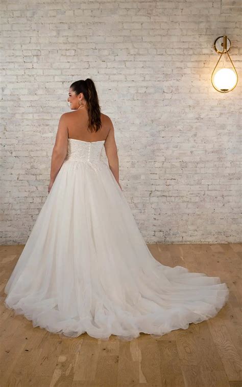 Strapless Wedding Dresses Plus Size