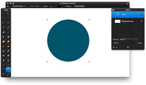 Download Then Select The Ellipse Shape Tool Red Circle Blue