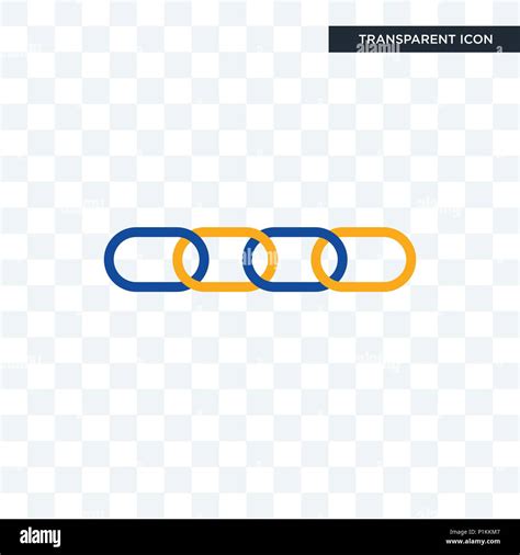 supply chain vector icon isolated on transparent background, supply chain logo concept Stock ...