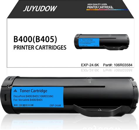 Juyudow Toner Cartridge For Xerox Part 106r03584 24600 Pages