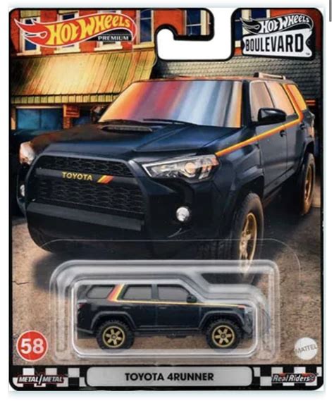 Yahoo オークション 新品 ホットウィール TOYOTA RUNNER 黒メタ Hot
