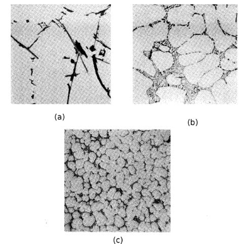 Microstructure Of Aluminum Casting Alloy Al Si A Alloy F