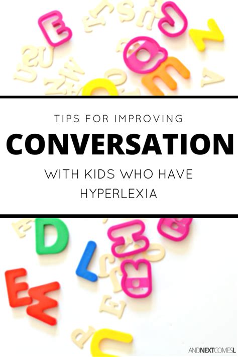 Conversation Skills In Kids With Hyperlexia And Next Comes L