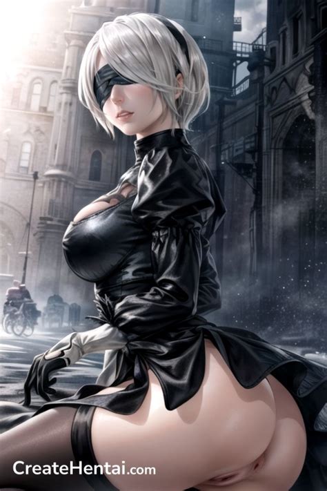 Vagina De Lado Yorha No 2 Type B Nier Automata Surreal Hentai IA