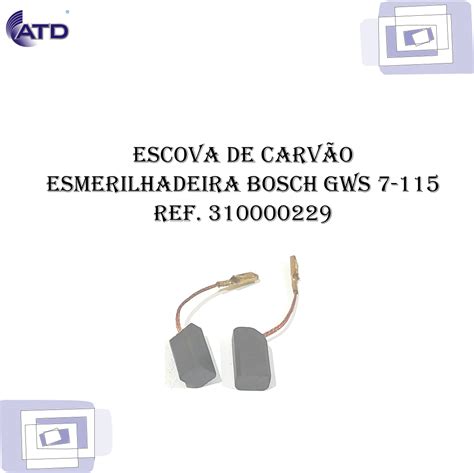 Escova De Carv O Para Esmerilhadeira Bosch Gws Atd Veda Es