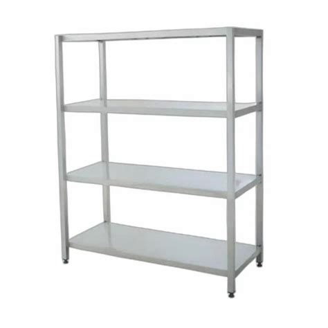 4 Shelves SS Silver Storage Rack At Rs 700 Piece In Kolkata ID