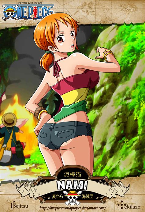 One Piece Nami By Onepieceworldproject On Deviantart