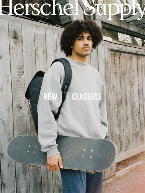 Herschel Supply Co Introducing New Classics Milled