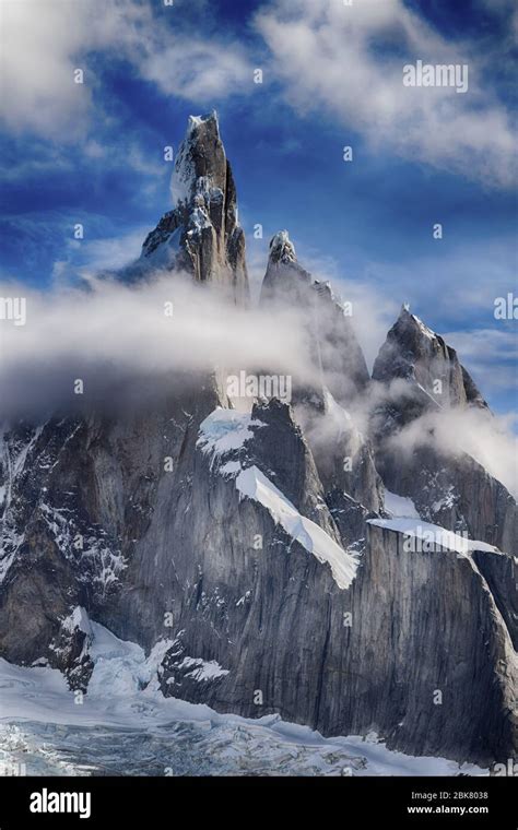 Cerro Torre In Patagonia Argentina Stock Photo Alamy